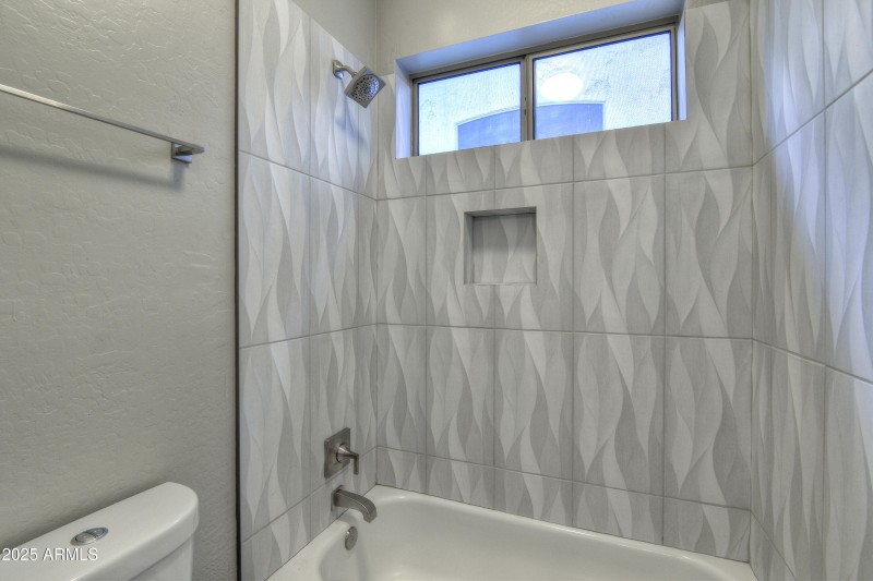 Guest Bath #2- Shower, Tub & Toilet Rm