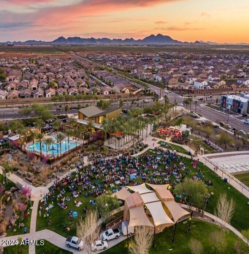 Eastmark aerial community center