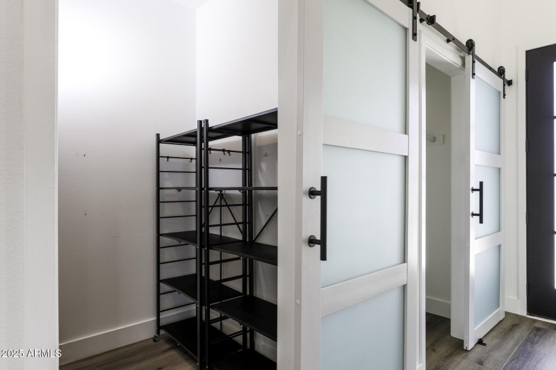 Pantry and Hall Closet