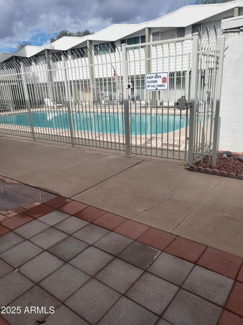 ACROSS FROM POOL