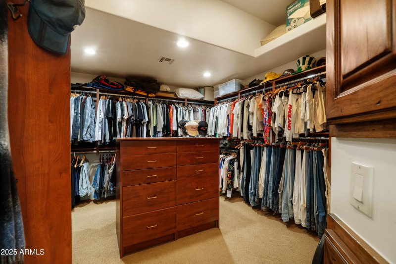 PRIMARY CUSTOM CLOSET