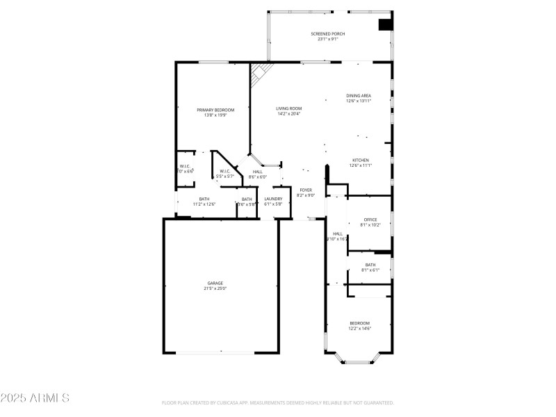 Locksley Floorplan with Dimensions