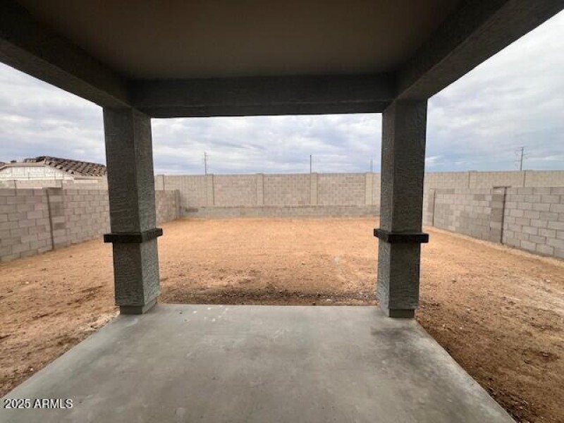 BR35 Lot 160 Backyard