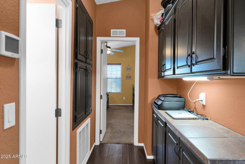 Hallway with Additional Storage