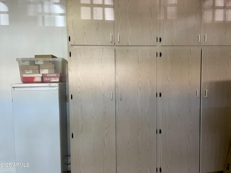 Addtl garage storage & freezer