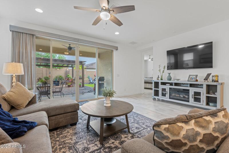 Backyard View from Great Room