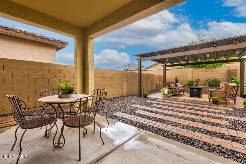 Covered Patio to Pergola