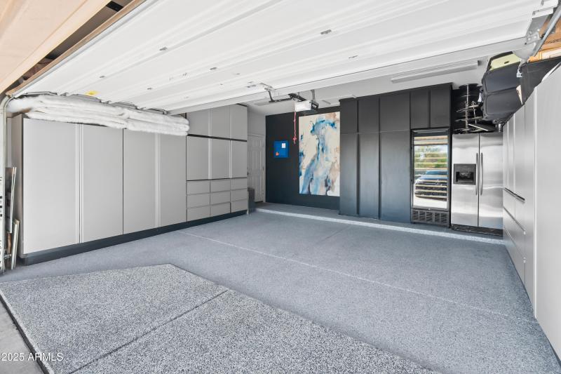 Light blue durable epoxy floors