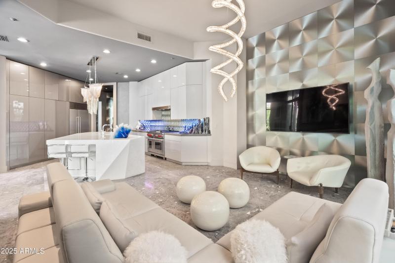 Adjacent family room