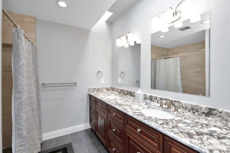 Master Bath Dual Sinks