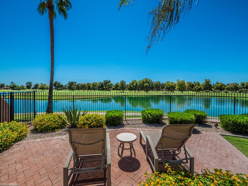 Community Pool Golf and Lake views