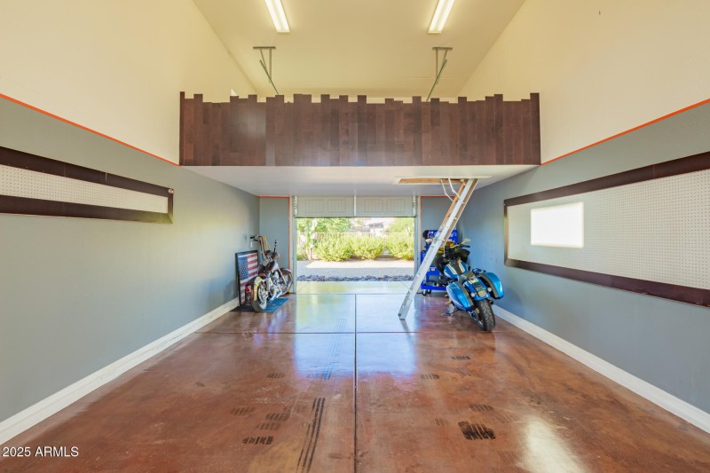 Large Attic in RV Garage