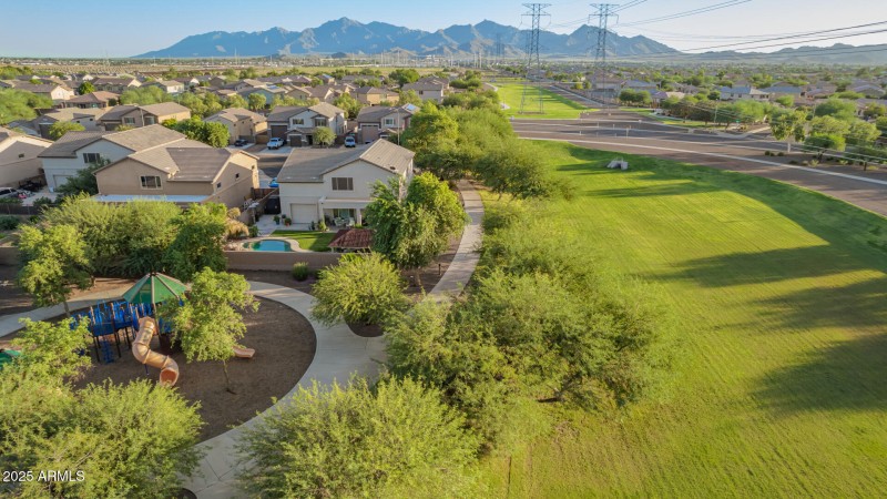 Greenbelt drone image