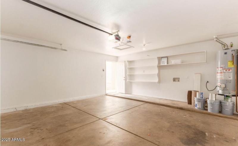 Garage w/ washer and drier