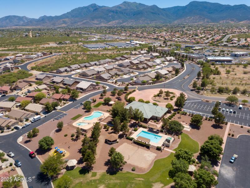 4 Aerials of clubhouse and pool-5
