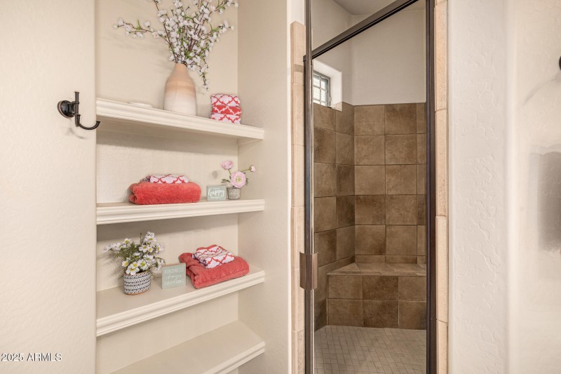 Walk in shower