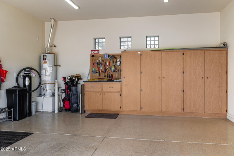 Built in cabinets