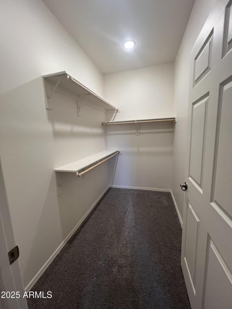 HUGE Primary bedroom walk-in closet