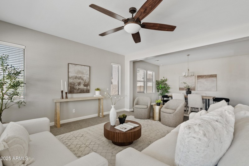 Light, bright and spacious living room