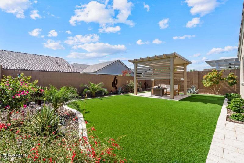Turf and Desert Landscape