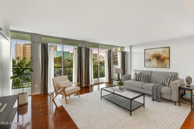 Living Room - Virtually Staged