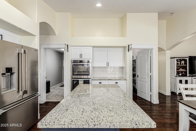 Granite Countertops + SS Appliances