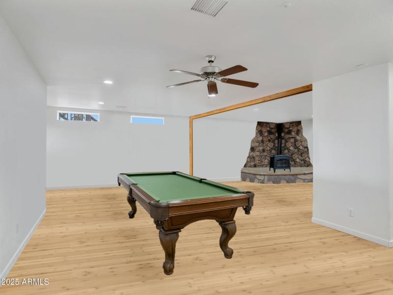 Downstairs Bonus Space