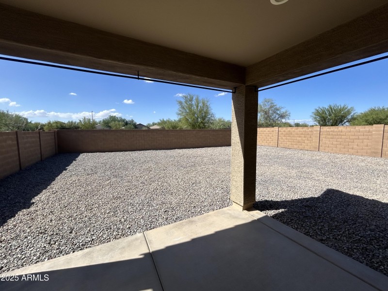 Backyard - Covered Patio