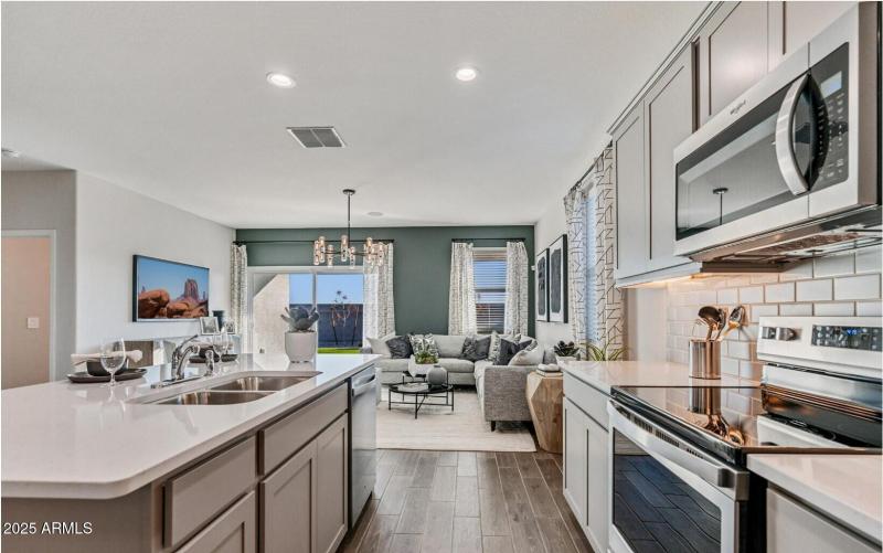 Kitchen & Great Room - Former Model