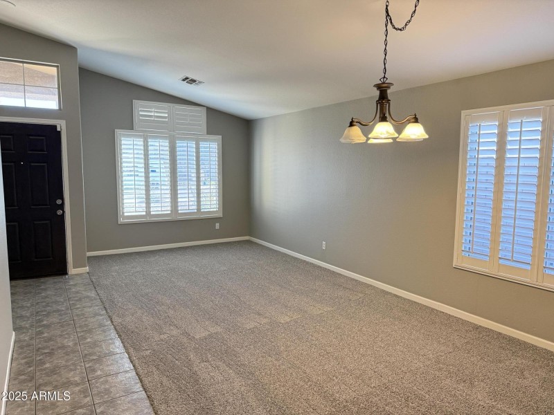 Entry Living / Dining