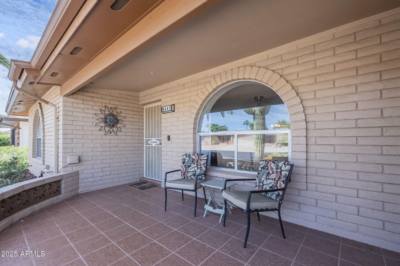 Expanded Front Patio