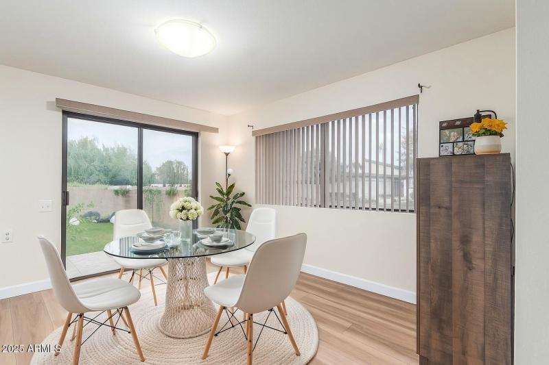 Staged Breakfast Room