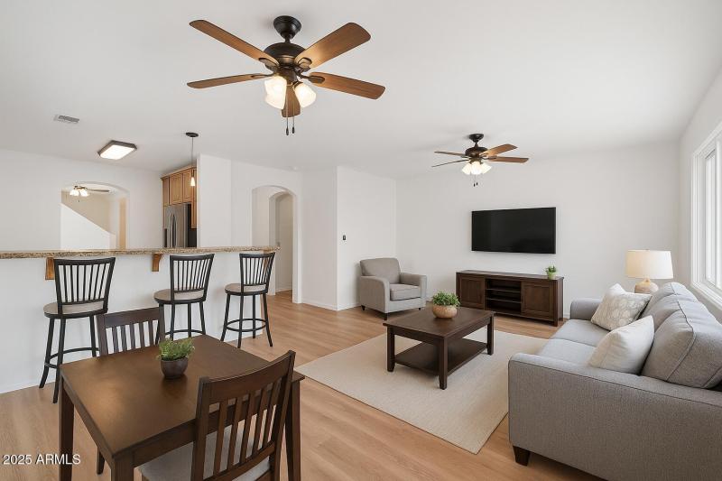 family - great room area