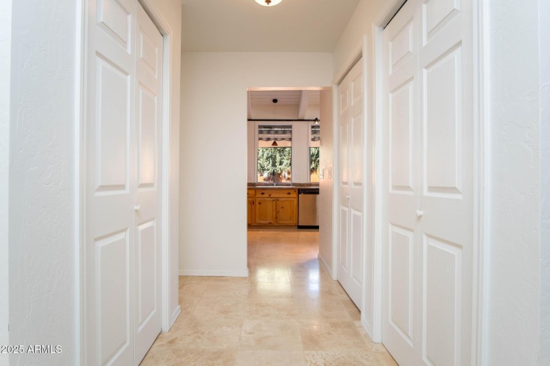 Storage Closets Near Kitchen