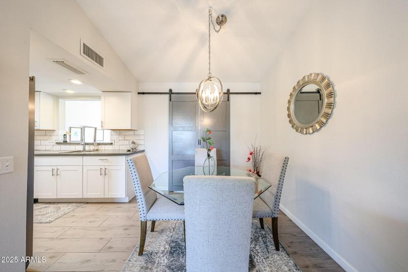 Close the barn door for privacy