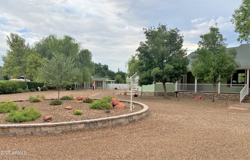 Circular Drive in Front