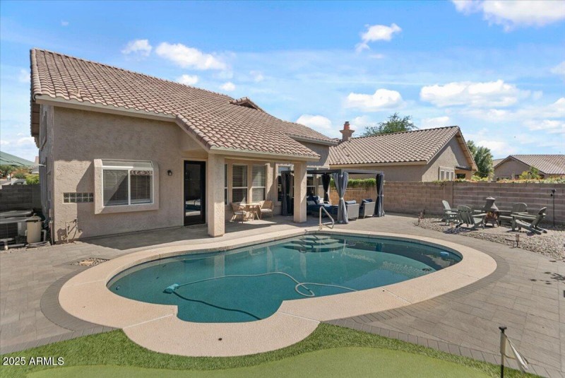 52-Back of home and pool