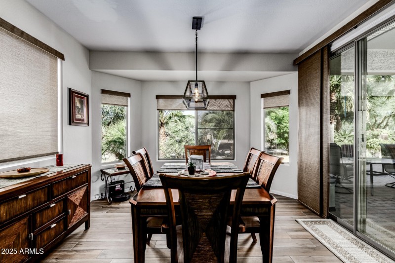 Great View from Dining Room