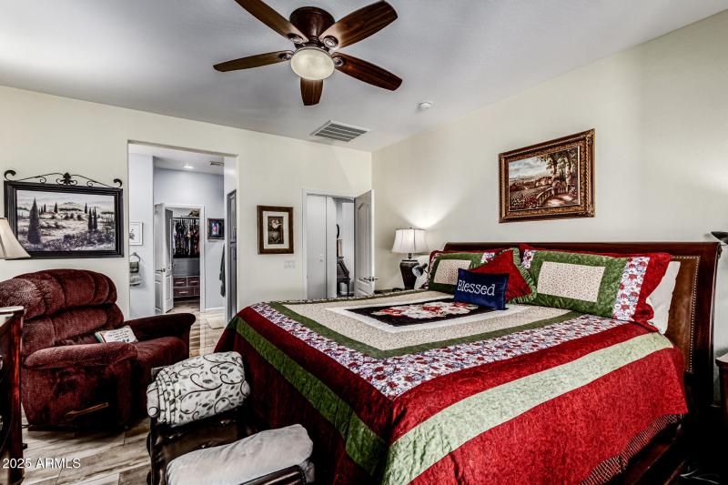 Plenty of room in this Primary Bedroom