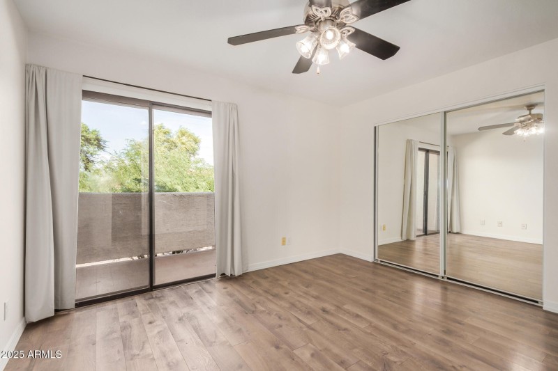 Spacious Bedroom with private balcony