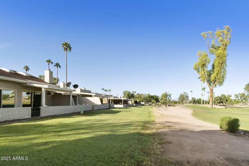 Townhome on golf course