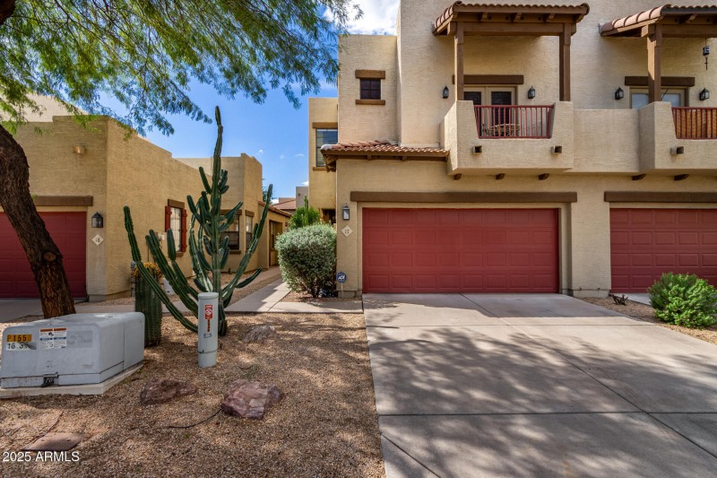 Home across from community pool