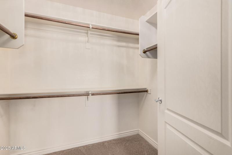 Primary Walk in Closet