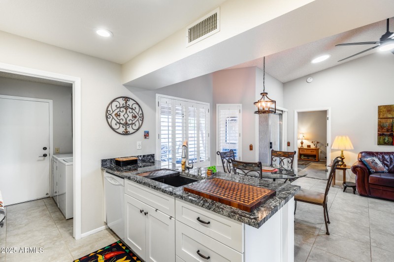 Chisled edge granite countertops