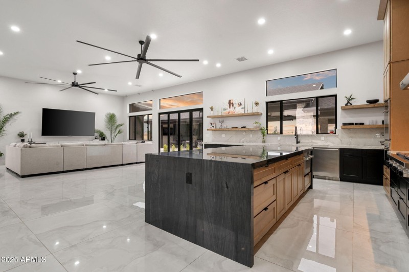 24-Kitchen to Living Room