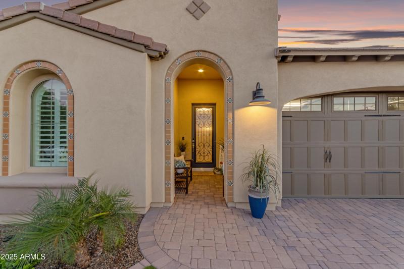 Decorator Glass Front Door