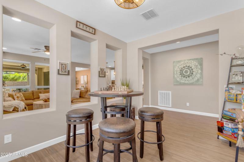 Open to the Family Room