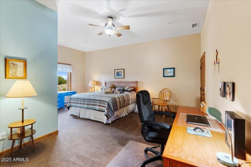 Bedroom 2 with Exit to Center Courtyard