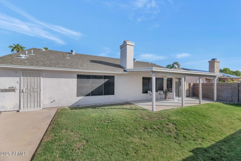 Rear of Home