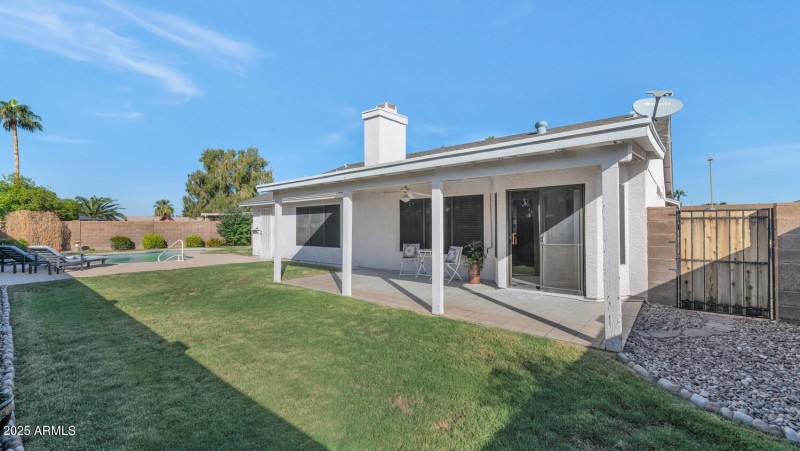 Rear of Home